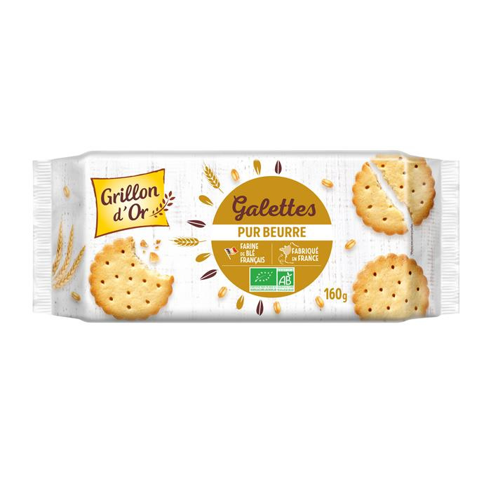 Galettes pur beurre bio* 160 g Galettes pur beurre bio* 160 g
