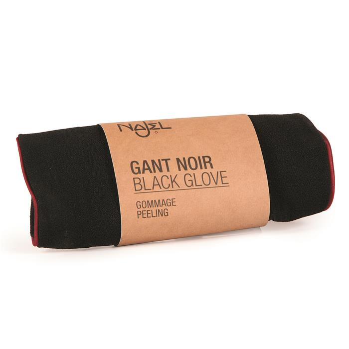 Gant gommage noir