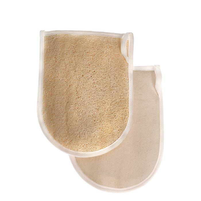 Gant loofah éponge Gant loofah éponge