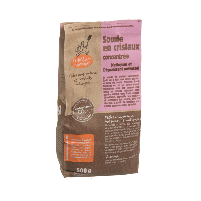 Geconcentreerde kristalsoda 500 g sac Geconcentreerde kristalsoda 500 g sac