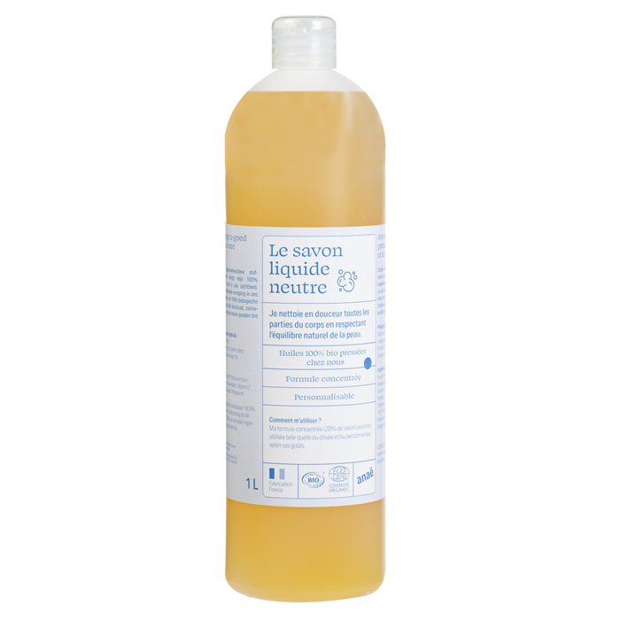 Geconcentreerde neutrale vloeibare zeep 1 L Geconcentreerde neutrale vloeibare zeep 1 L