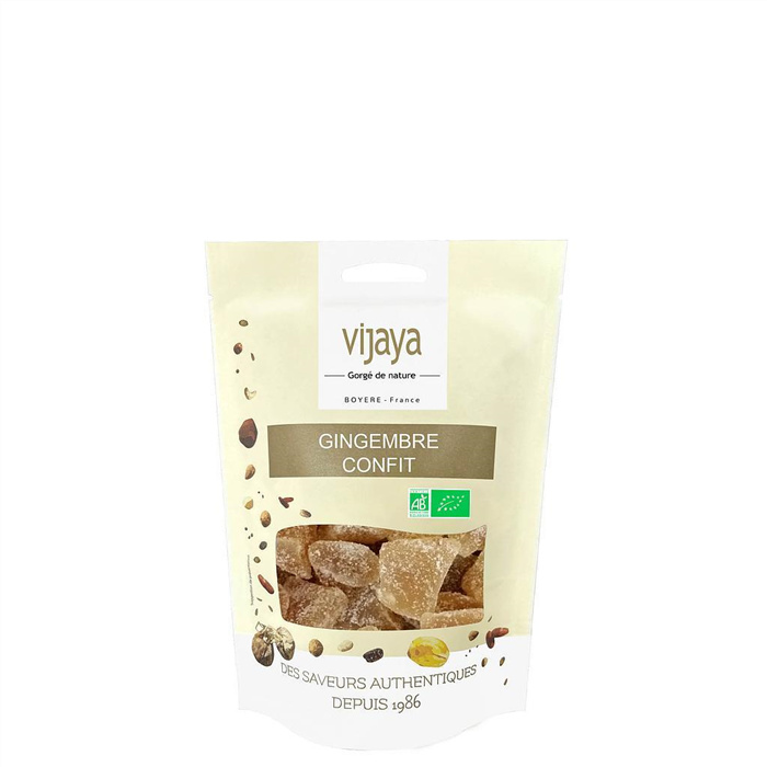 Gekonfijte gember bio* 250 g Gekonfijte gember bio* 250 g