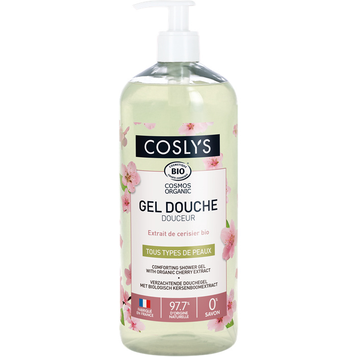 Gel douche douceur cerisier bio 1 L Gel douche douceur cerisier bio 1 L