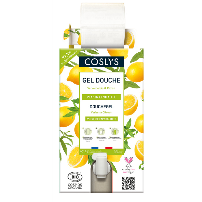 Gel douche verveine citron 10 kg - casquette