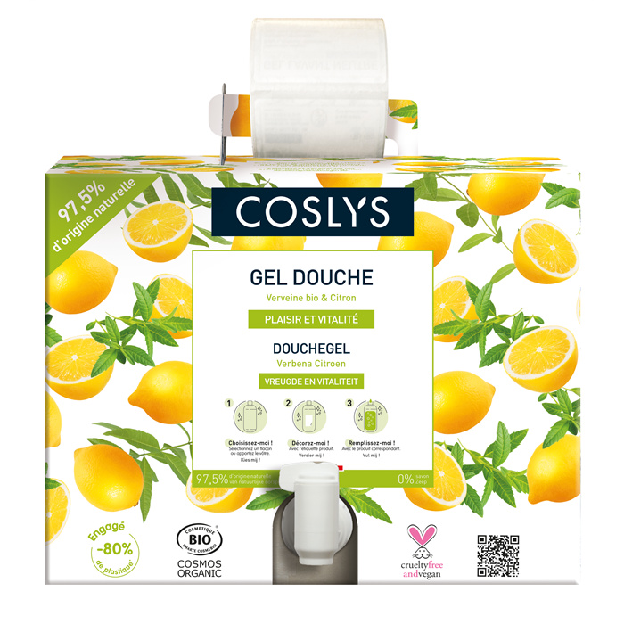 Gel douche verveine citron 20 kg - casquette