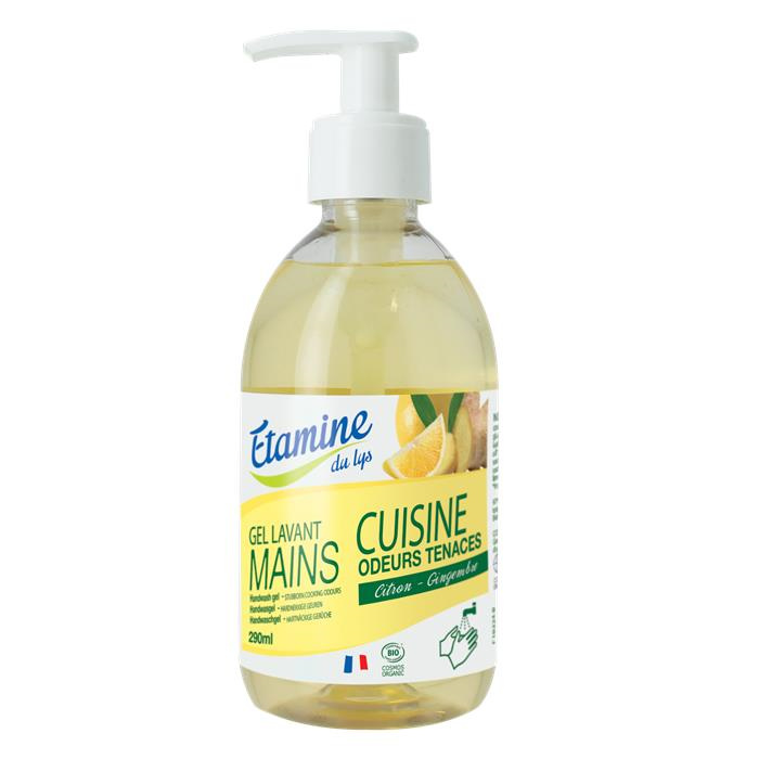 Gel lavant main odeur tenace citron/gingembre 290 ml