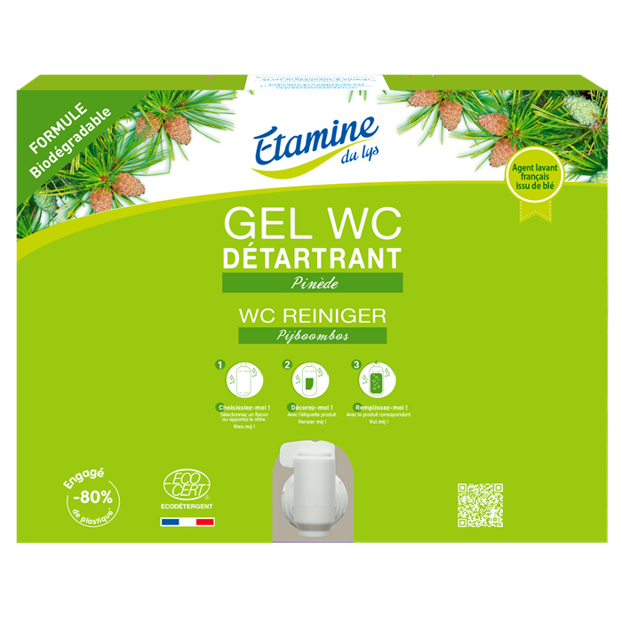 Gel wc pinède  20 kg - casquette