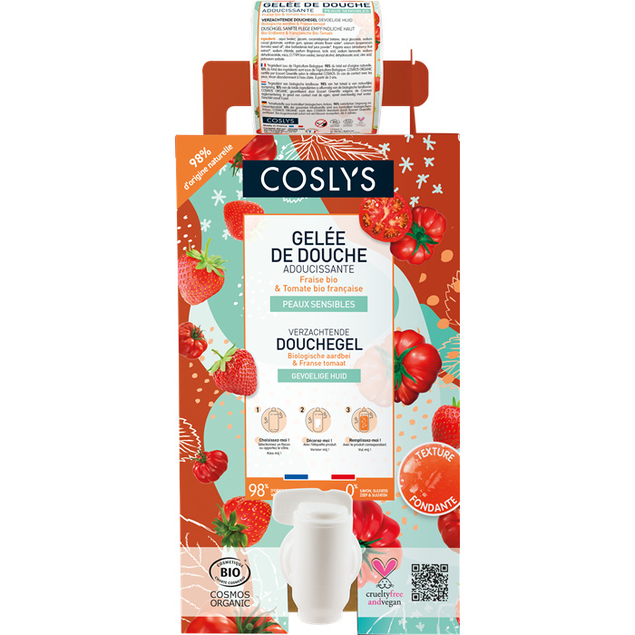 Gelée douche apaisante - fraise et tomate 10 kg Gelée douche apaisante - fraise et tomate 10 kg