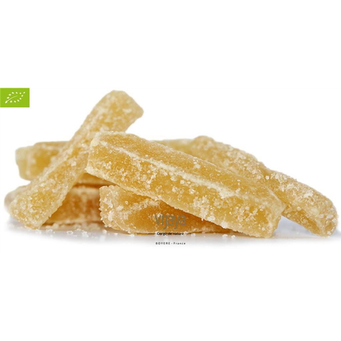 Gingembre confit Batonnets bio* 5 KG Gingembre confit Batonnets bio* 5 KG