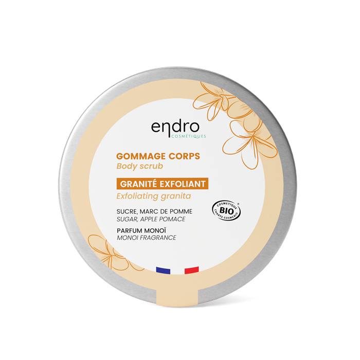 Gommage corps monoï escale ensoleillée 200 ml Gommage corps monoï escale ensoleillée 200 ml