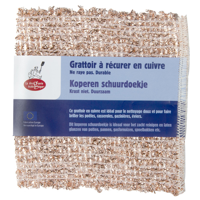 Grattoir à récurer en cuivre 1 p. Grattoir à récurer en cuivre 1 p.