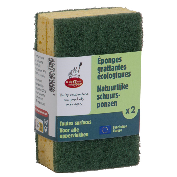 Groene sponzen 2 ST x24 1 Carton 24p. Groene sponzen 2 ST x24 1 Carton 24p.