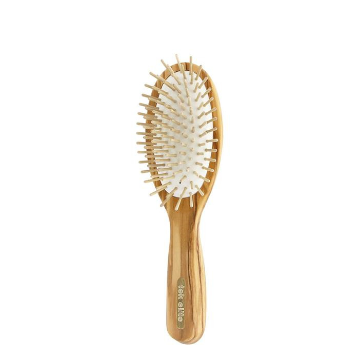 Grote ovale elite borstel Olijf Grote ovale elite borstel Olijf