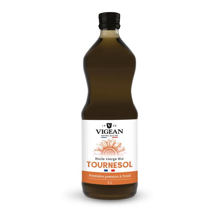 Huile de tournesol bio* 1 L Huile de tournesol bio* 1 L