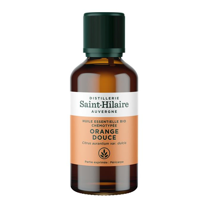 Huile Essentielle - Orange douce* Bio 50 ml Huile Essentielle - Orange douce* Bio 50 ml