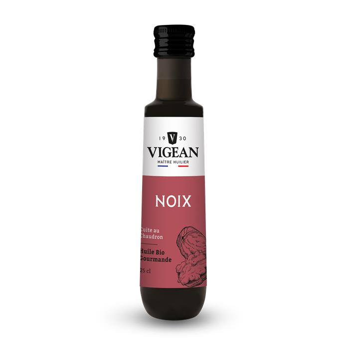 Huile noix gourmande bio* 25 cl