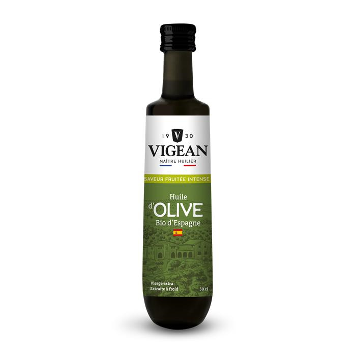 Huile olive Espagne fruitée bio* 50 cl