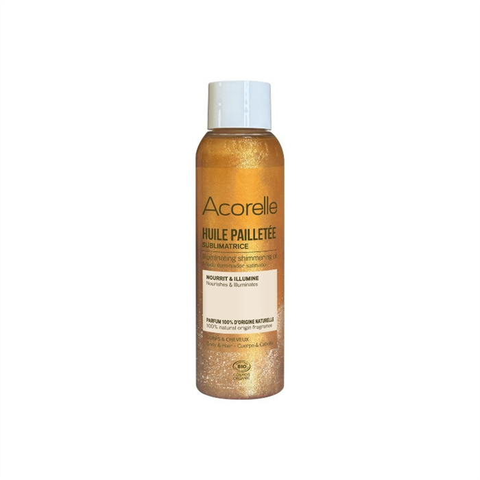 Huile pailletée sublimatrice 100 ml Huile pailletée sublimatrice 100 ml