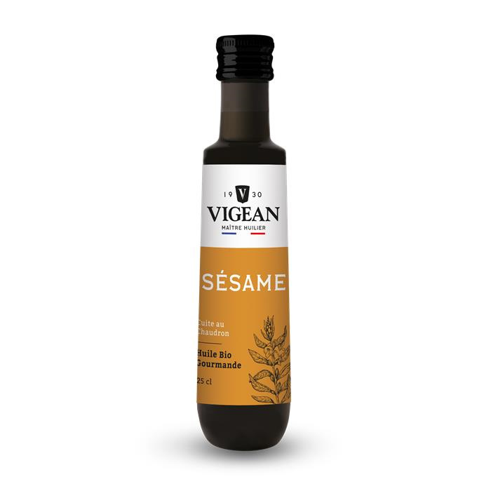 Huile sésame gourmande bio* 25 cl Huile sésame gourmande bio* 25 cl