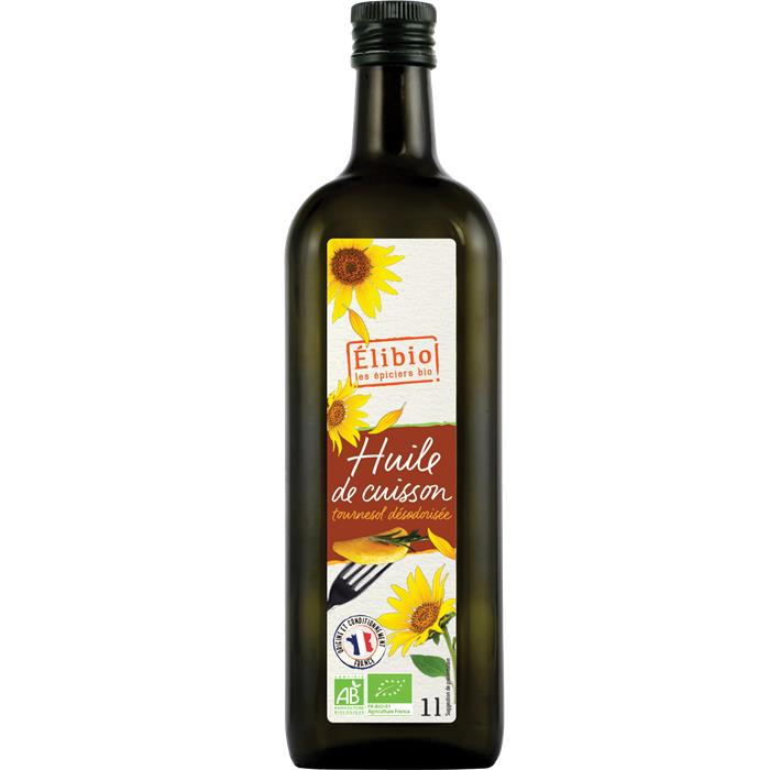 Huile tournesol désodorisée vierge France bio* 1 L Huile tournesol désodorisée vierge France bio* 1 L