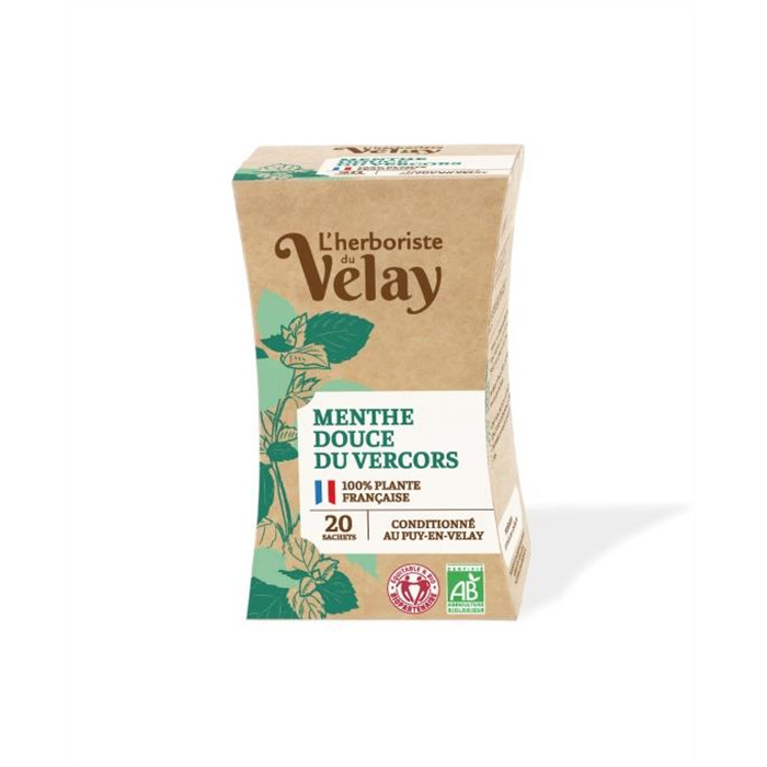 Infusion menthe douce du Vercors Bio* 20 sachets Infusion menthe douce du Vercors Bio* 20 sachets