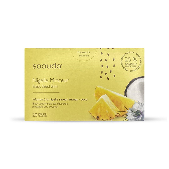 Infusion Minceur (thé vert,nigelle,reine des prés et ananas) Infusion Minceur (thé vert,nigelle,reine des prés et ananas)
