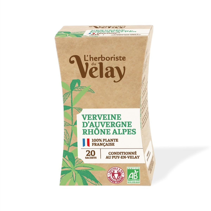 Infusion verveine Auvergne bio* 20 sachets