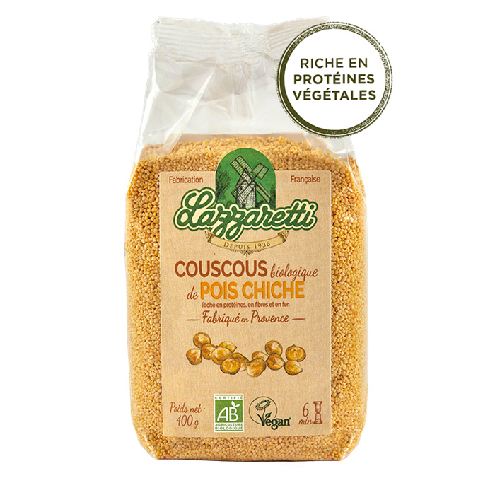 Kikkererwten couscous bio* 400 g