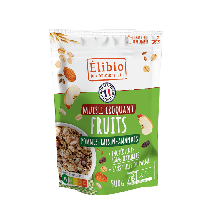Krokante fruit muesli 500 g Krokante fruit muesli 500 g