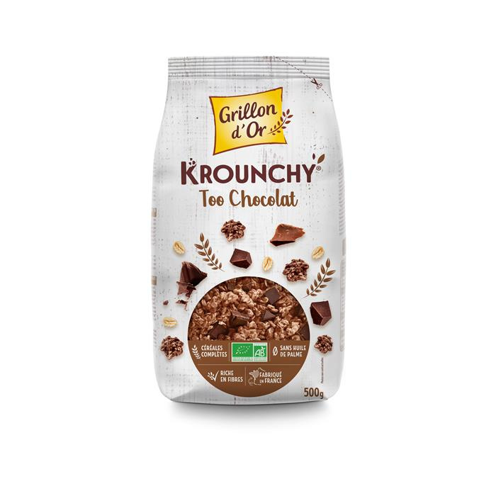 Krounchy 3 Chocolatst bio* 500 g Krounchy 3 Chocolatst bio* 500 g
