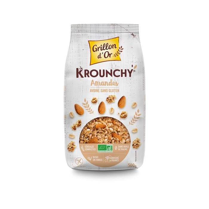 Krounchy amande avoine bio* 500 g Krounchy amande avoine bio* 500 g