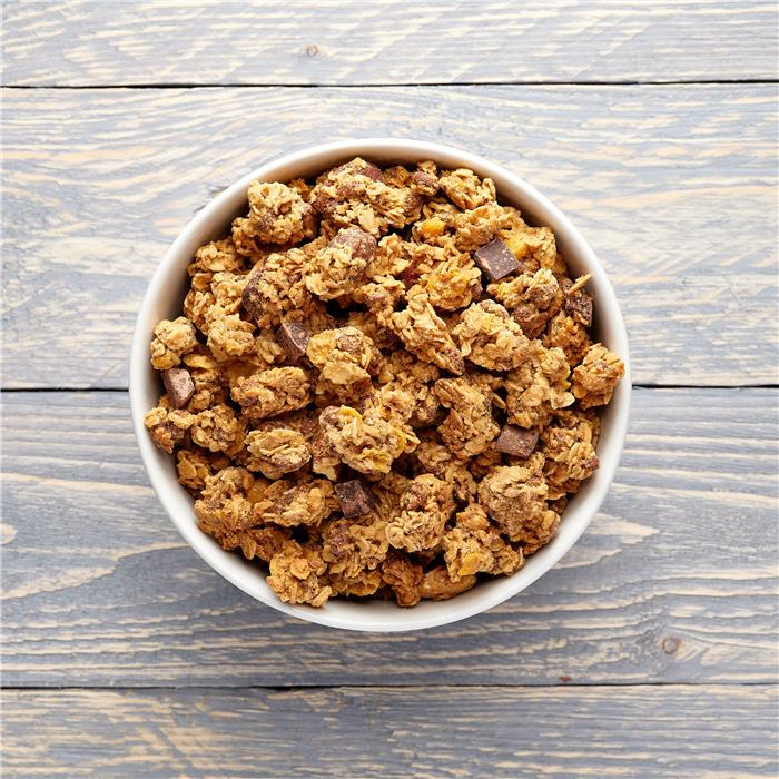 Krounchy choco suiker Bio* 5 kg Krounchy choco suiker Bio* 5 kg