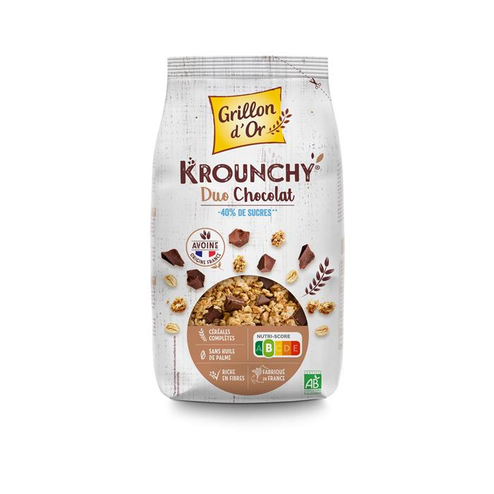 Krounchy duo chocolat 450 g Krounchy duo chocolat 450 g