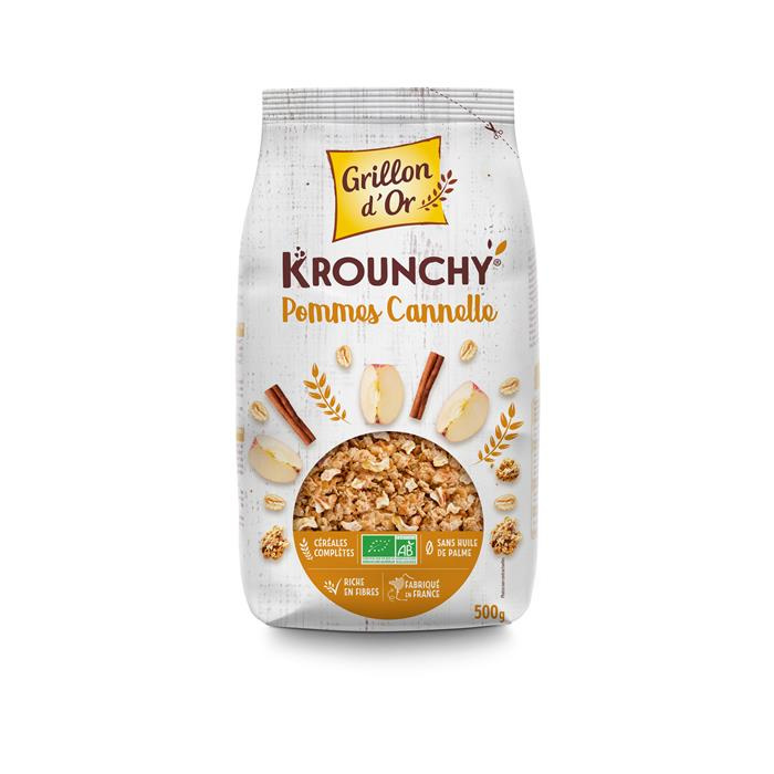 Krounchy pomme cannelle bio* 500 g Krounchy pomme cannelle bio* 500 g