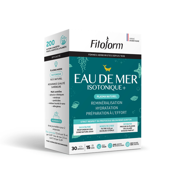 L'Isotonique eau de mer* - AS 440/108 30 amp. L'Isotonique eau de mer* - AS 440/108 30 amp.