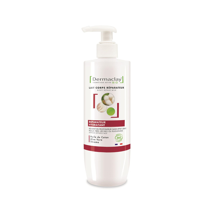 Lait corps coton réparateur peau très sèche 400 ml Lait corps coton réparateur peau très sèche 400 ml