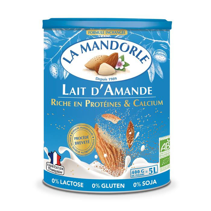 Lait d'amande bio* 400 g Lait d'amande bio* 400 g