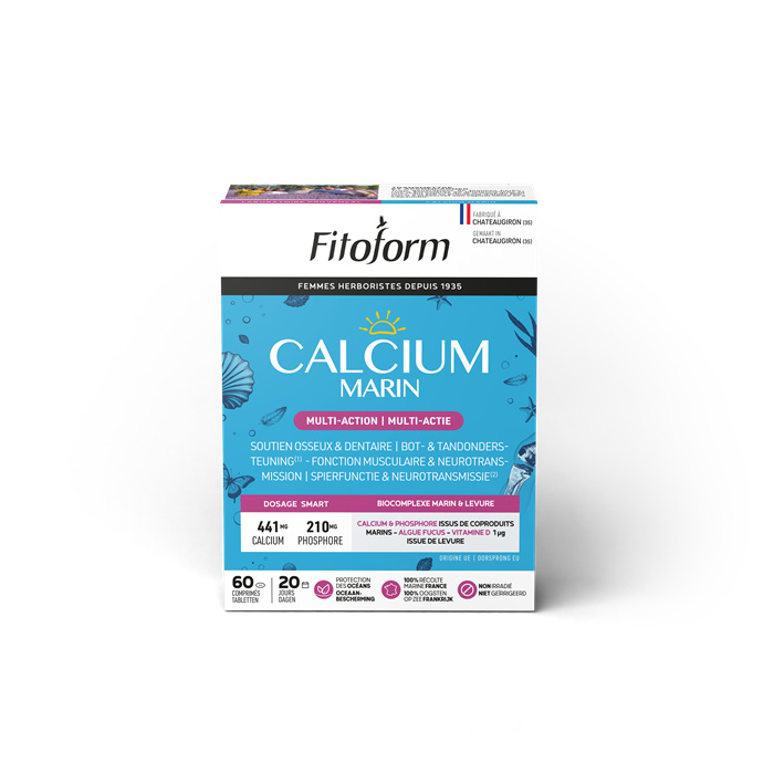Le Calcium Marin naturel PL 440/33 60 cp Le Calcium Marin naturel PL 440/33 60 cp