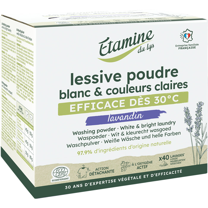 Lessive format poudre 2 kg Lessive format poudre 2 kg