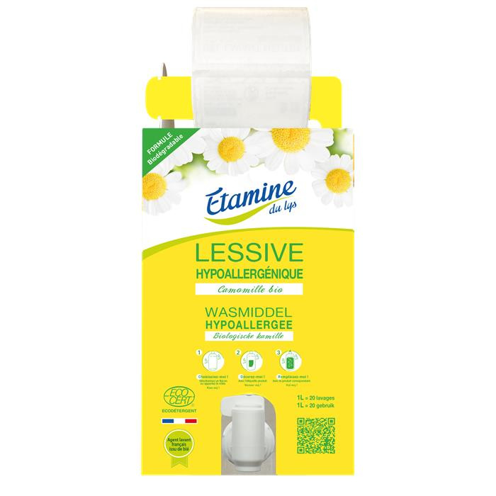 Lessive hypoallergénique camomille 10 kg Lessive hypoallergénique camomille 10 kg