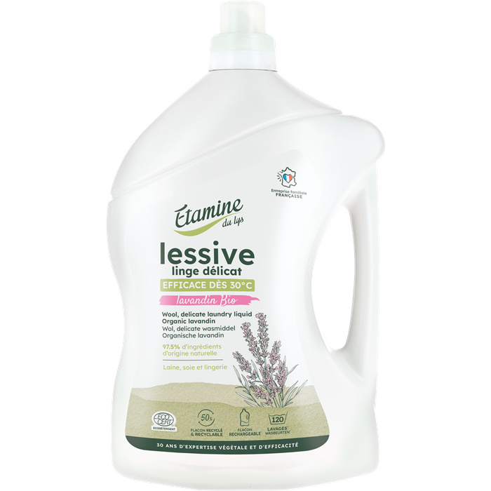 Lessive linge délicat lavandin bio* 3 L Lessive linge délicat lavandin bio* 3 L