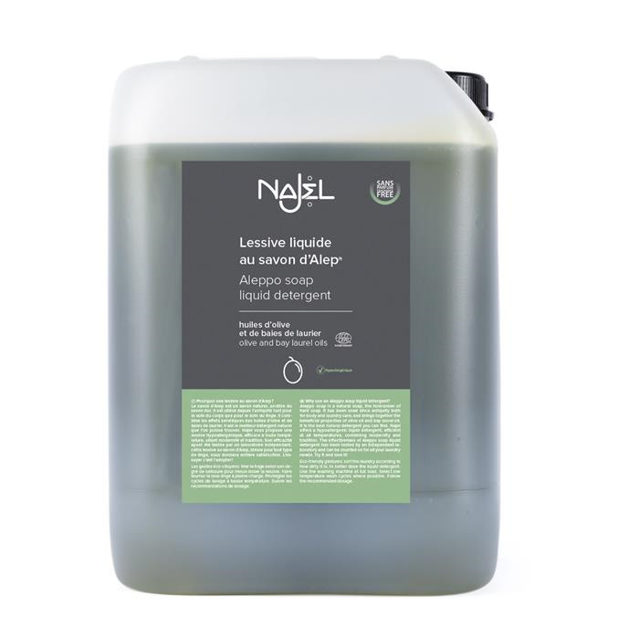 Lessive liquide au savon d'Alep 10 L Lessive liquide au savon d'Alep 10 L
