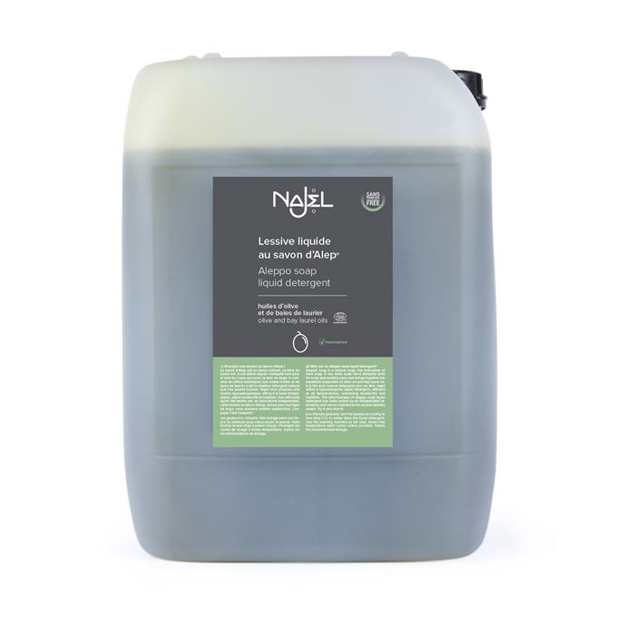 Lessive liquide au savon d'Alep 20 L Lessive liquide au savon d'Alep 20 L