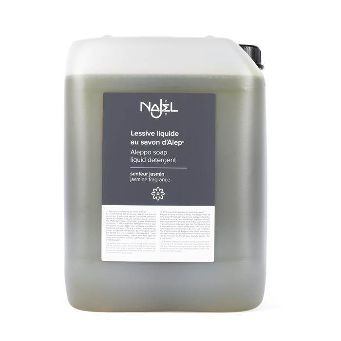 Lessive liquide au savon d'Alep Jasmin 10 L Lessive liquide au savon d'Alep Jasmin 10 L