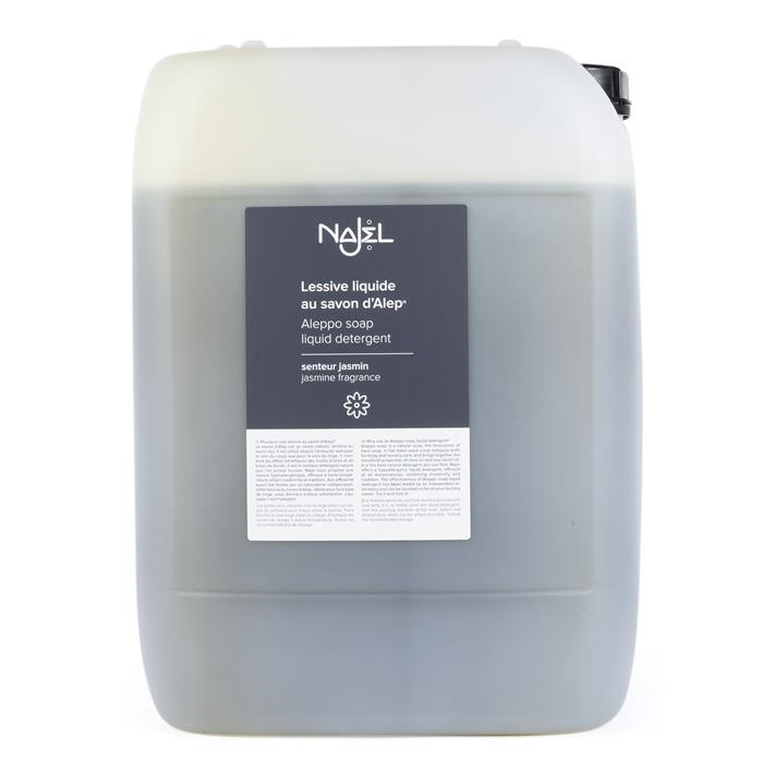 Lessive liquide au savon d'Alep Jasmin 20 L Lessive liquide au savon d'Alep Jasmin 20 L
