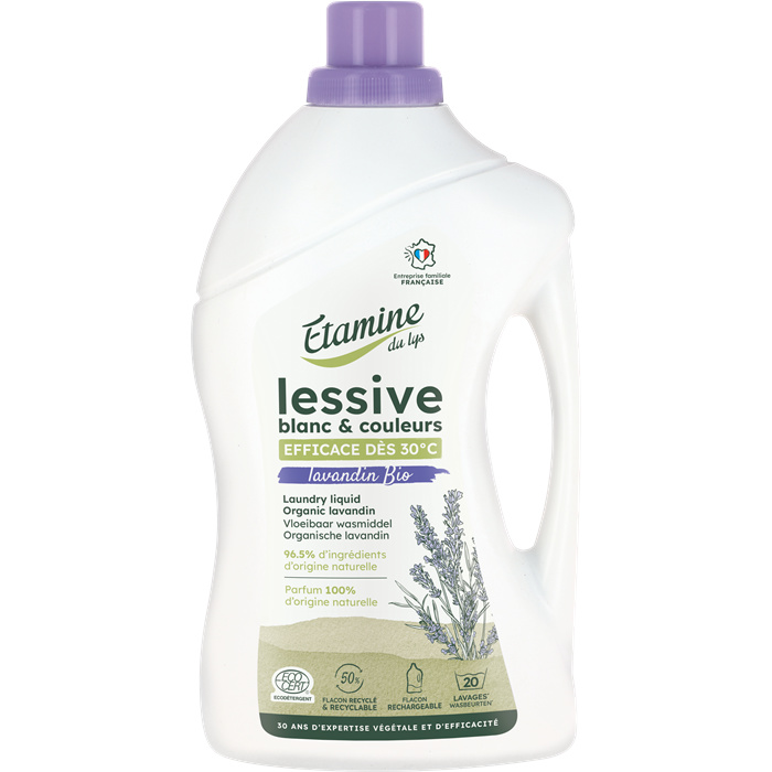 Lessive liquide lavande 1 L