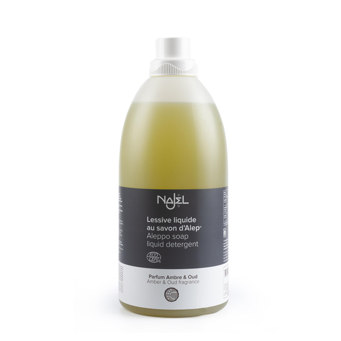 Lessive liquide savon Alep ambre & oud 2 L Lessive liquide savon Alep ambre & oud 2 L