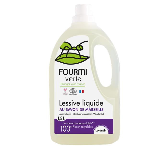 Lessive liquide savon Marseille 1,5 L Lessive liquide savon Marseille 1,5 L