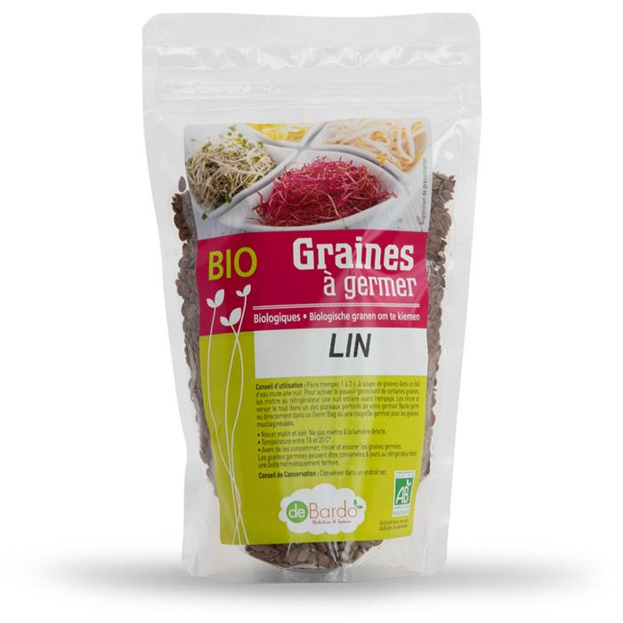 Lin bio* (graine à mucilage) 200 g Lin bio* (graine à mucilage) 200 g