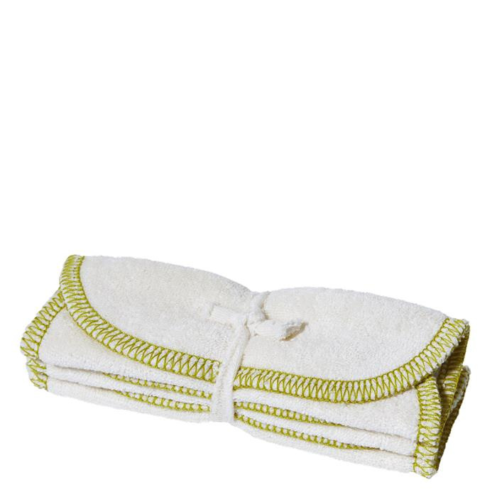 Lingettes pour le visage en coton Bio Lot de 3